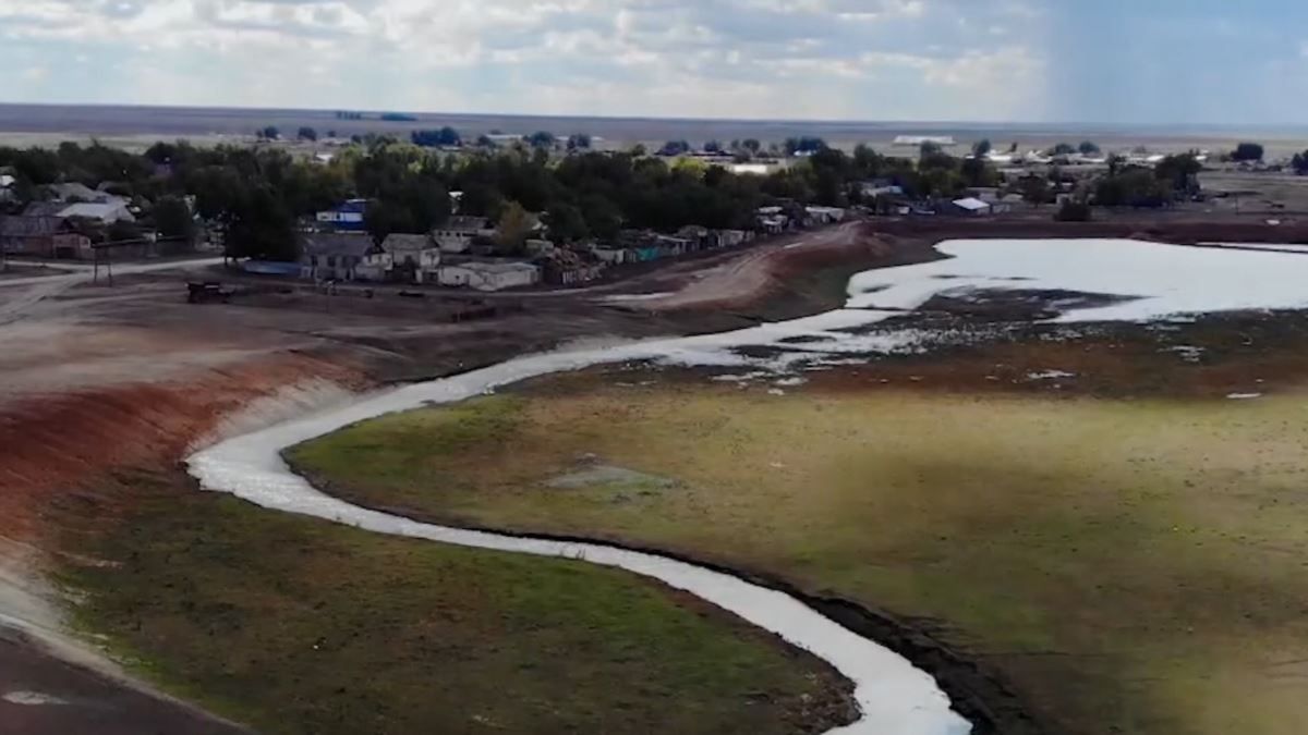 Video: Třetí nejdelší evropská řeka rychle vysychá